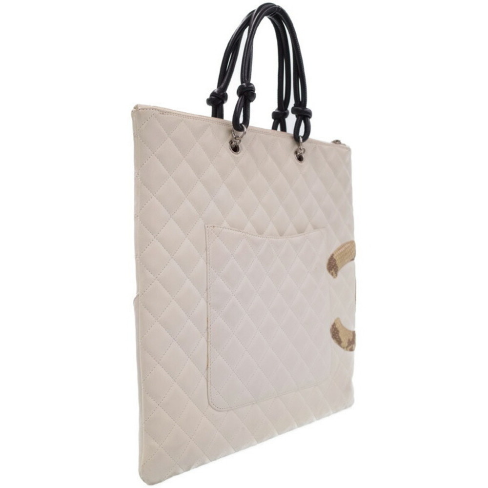 Chanel Cambon Flat Bag Tote